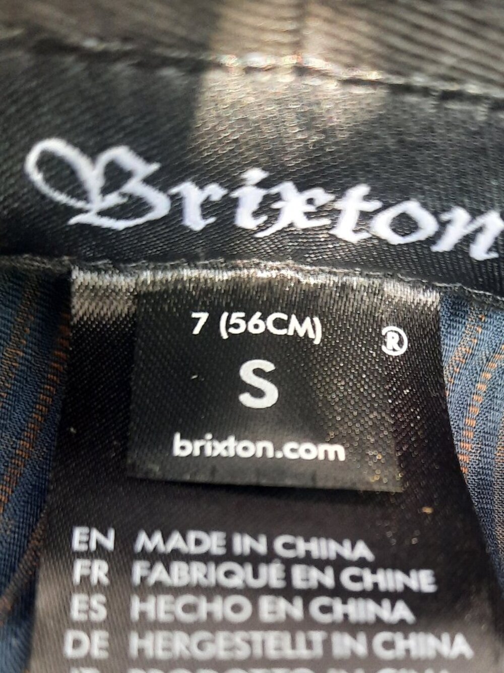 Brixton Fiddler Fisherman Black Cap Size S 7 (56cm) Black - Picture 9 of 9